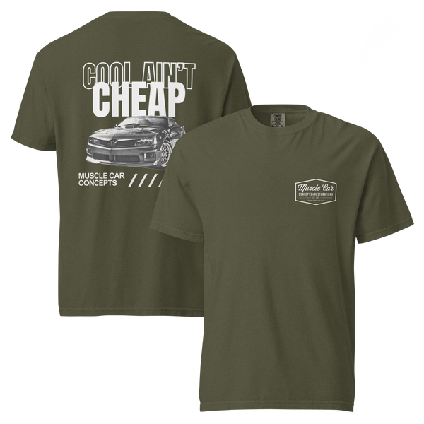 Cool Ain't Cheap - Muscle Car Concepts T-Shirt ft. Custom T/A Camaro Concept